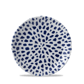 Dudson Terrazzo Blue Coupe Plate 6.5 Inch