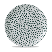 Dudson Terrazzo Green Coupe Plate 10.25 Inch