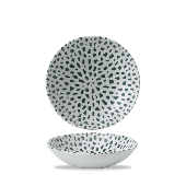 Dudson Terrazzo Green Coupe Bowl 7.25 Inch