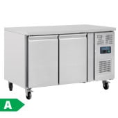 Polar U-Series Double Door Counter Fridge 282 Litre