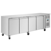 Polar U-Series Four Door Counter Fridge 553 Litre