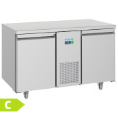 Polar U-Series Energy Efficient Range 2 Door Counter Freezer 281 Litre
