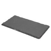GenWare Natural Edge Slate Platter 30 X 20cm (Pack of 6)