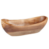 Rustic Bowl Acacia 10x25x8cm