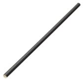 Paper Drinking Straws Black 8 Inch 20cm (Pack of 250)