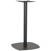 Vega Large Square Black Poseur Height Table Base