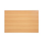 Bolero Rectangular Table Top Beech Effect 1200 x 800mm