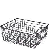 Black Wire Display Basket GN 1/2