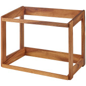 GenWare Acacia Wood Crate Stand GN 1/1