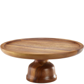Acacia Wood Cake Stand