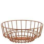 GenWare Copper Deco Display Basket 25 x 10cm