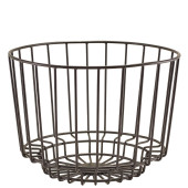 GenWare Black Deco Display Basket 25 x 18cm