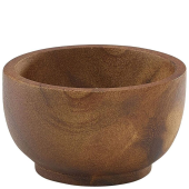 Acacia Wood Dip Pot 60ml/2oz