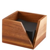 GenWare Acacia Wood Serviette Holder 14 x 10cm/5.51 x 3.94"