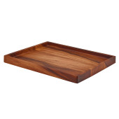 GenWare Acacia Wood Display Tray GN 1/2