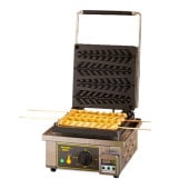 Roller Grill Waffle Iron (Single) - Corn Ear Style 1.5kW (13 Amp) 