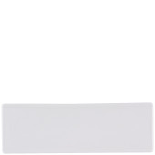 Churchill White Oblong Chefs Plate 32.3 x 10.5cm/12.6875 x 4.125" (Pack of 6)
