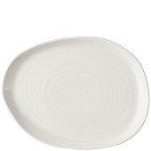 Churchill Envisage White Natural Oblong Plate 26x20cm/10.25x7.9" (Pack of 6)
