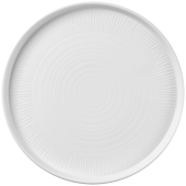 Churchill Bamboo Ceramic Walled Plate 26cm/10.25" (Pack of 6)