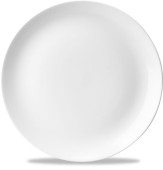 White Evolve Coupe Plate 11.25"