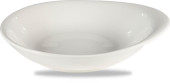 Bit on the Side White Round Dish 6.37x5.62"