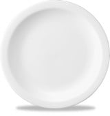 Nova White Plate 6"