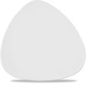 Lotus White Plate 10 Inch