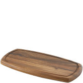 Genware Acacia Wood Serving Board 36 x 18 x 2cm