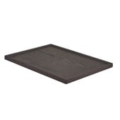 GenWare Black Wood Veneer Amenity Tray