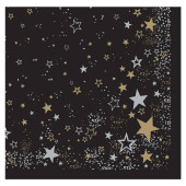 Swantex Midnight Sparkle Festive Lunch Napkin 33cm 2ply (Pack of 1000)