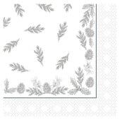 Swantex Aspen Festive Dinner Napkin 40cm 3ply White (Pack of 600)
