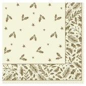 Swantex Tis the Season Festive Dinner Napkin 40cm 3ply (Pack of 600)