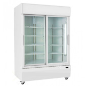 Prodis Upright Commercial Display Fridge Sliding Double Door 1200 Litre