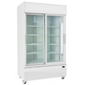 Prodis Upright Commercial Display Fridge Double Door Sliding 700 Litre