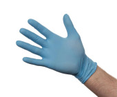Disposable Nitrile Gloves Powder Free Blue Medium (Pack of 100)