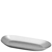 Vintage Steel Rectangle Cone-Shaped Plate 31.5cm x 15cm/12.5 x 6"