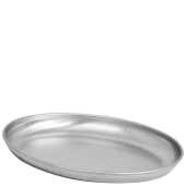 Vintage Steel Oval Shaped Plate 25cm x 18cm/10 x 7"