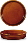 Art de Cuisine ZCAGMD141 Rustic Brown Mezze Dish 14cm 31.3cl