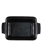 Art de Cuisine Igneous Black Rectangle Dish 17cm/6.75" 483ml/17oz (Pack of 6)