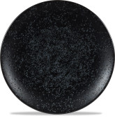 Art De Cuisine Menu Shades Caldera Ash Black Coupe Plate 21cm (Pack of 6)