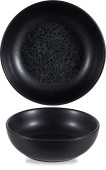 Art De Cuisine Menu Shades Caldera Ash Black Bowl 13cm (Pack of 6)