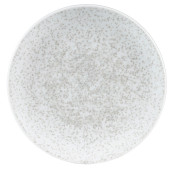 Art De Cuisine Menu Shades Caldera Chalk White Coupe Plate