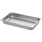 GN 1/1 Stainless Steel Gastronorm Perforated 65mm