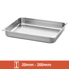 GN 1/1 Stainless Steel Gastronorms 