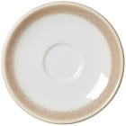 Steelite Revolution Edge Sandstone Liv Saucer 12.5cm/5" (Pack of 12)