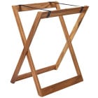 GenWare Acacia Wood Butlers Tray Stand
