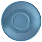 Genware Porcelain Saucer 13.5cm Blue