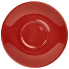 GenWare Porcelain Red Saucer 16cm/6.3"  (Pack of 6)