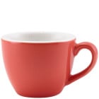 GenWare Porcelain Coral Bowl Shaped Cup 90ml/3oz (Pack of 6)