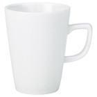 Genware Porcelain Conical Coffee Mug 22cl